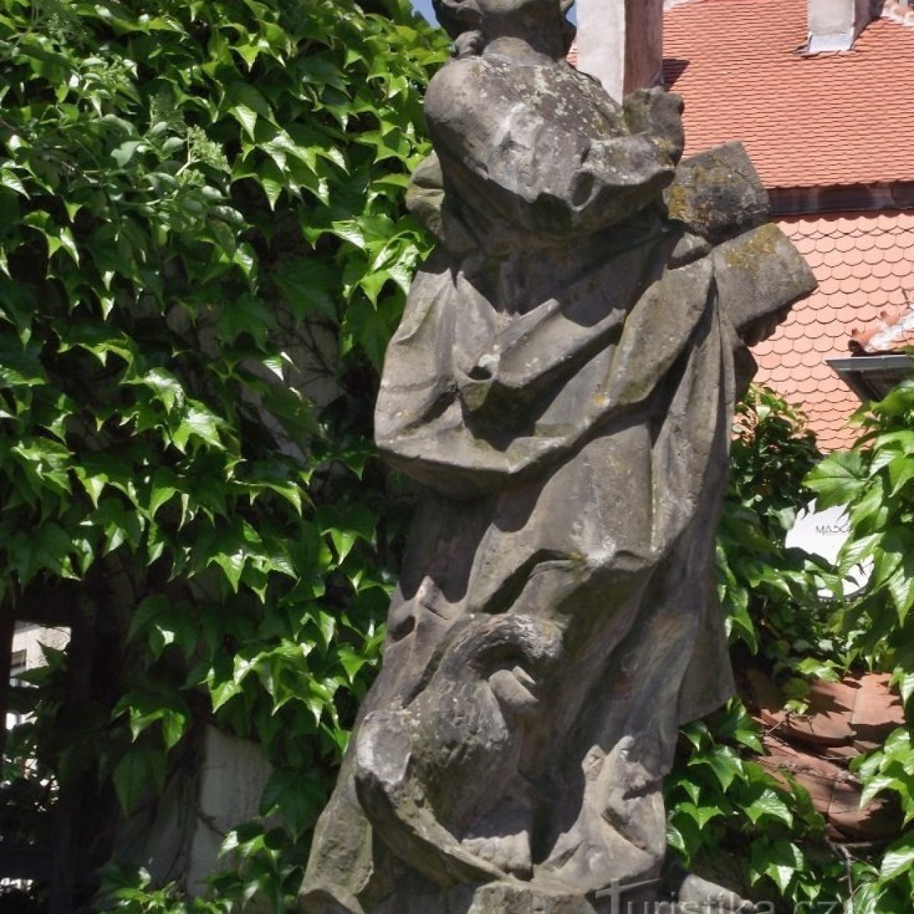 Šumperk – socha sv. Jana Evangelisty