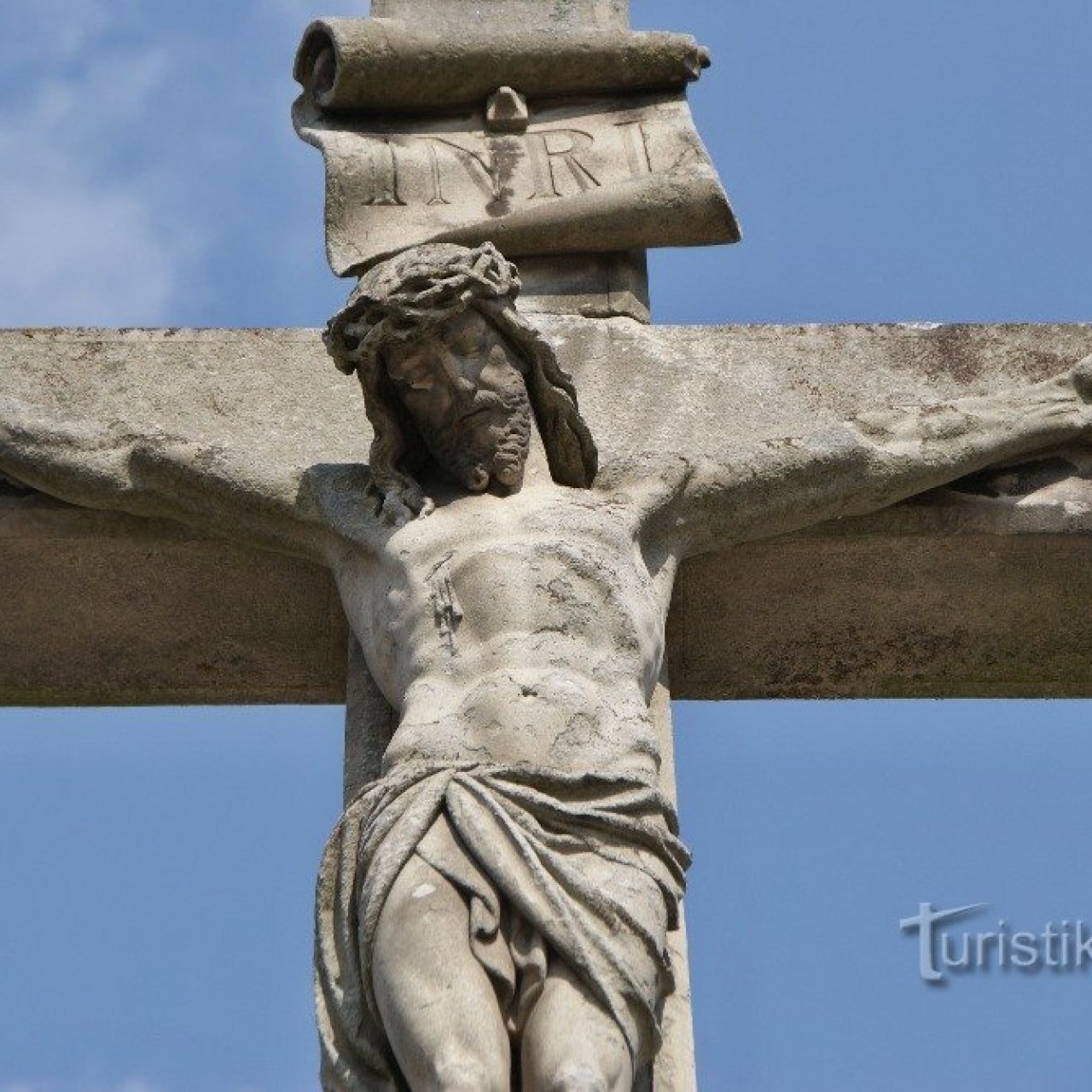 Šumperk – centrální kříž na městském hřbitově