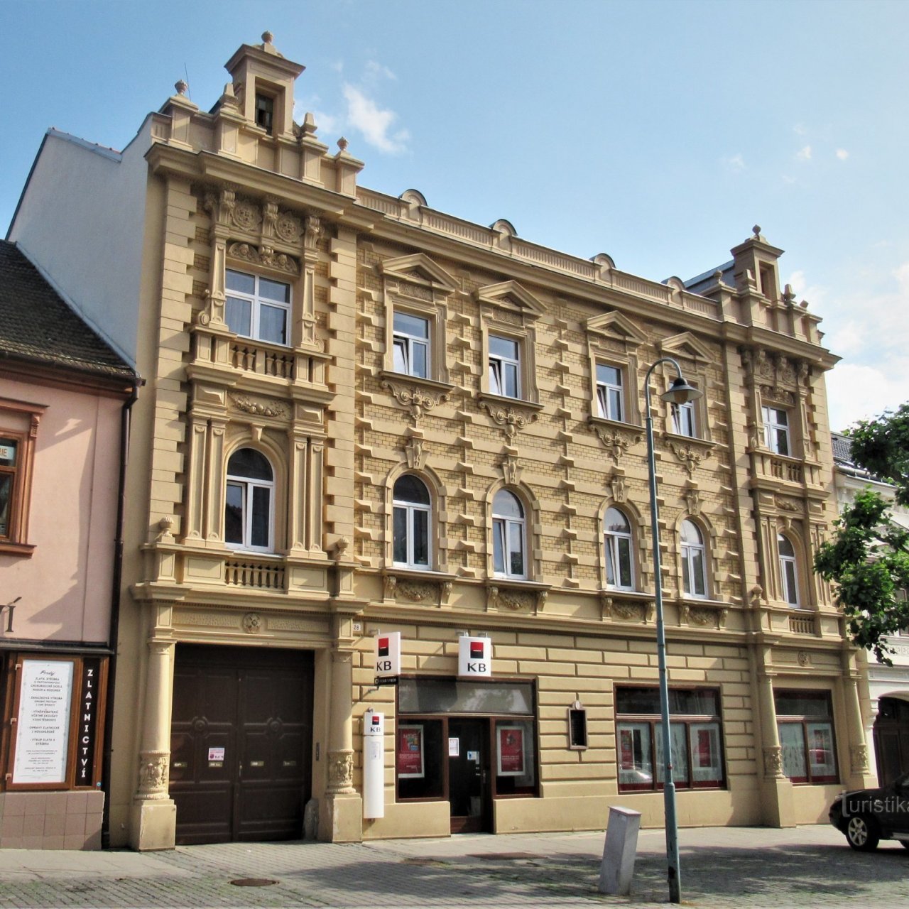 Židlochovice - dům čp. 28 na náměstí Míru