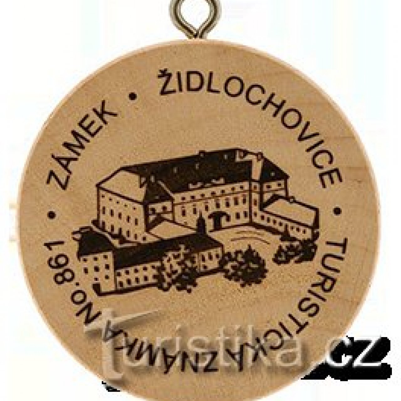 Turistická známka č. 861 - Židlochovice