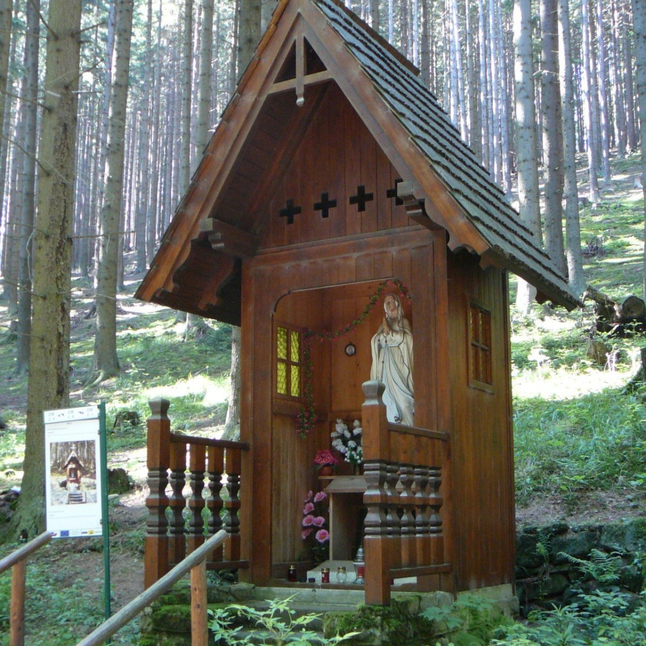 Kaple Panny Marie na Bílé na Kavalčankách
