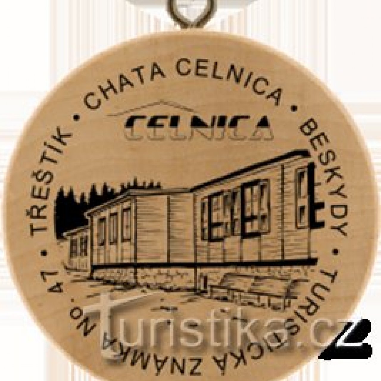 Turistická známka č. 47 - Třeštík, chata Celnica