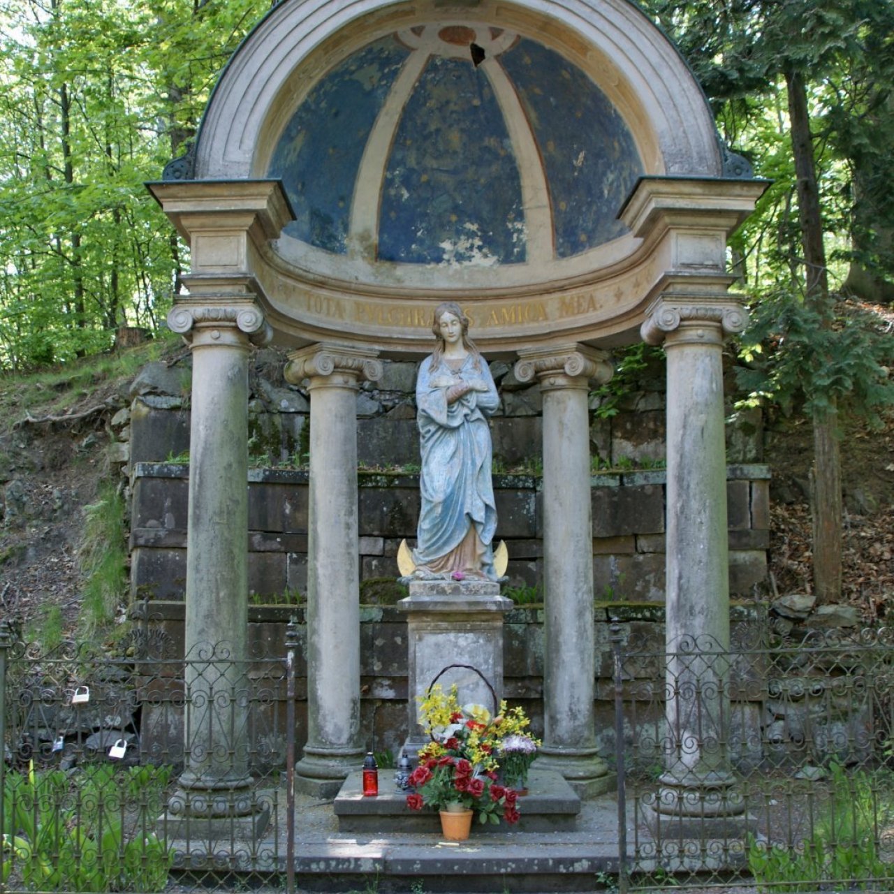 Jiřetín pod Jedlovou - kaple Panny Marie