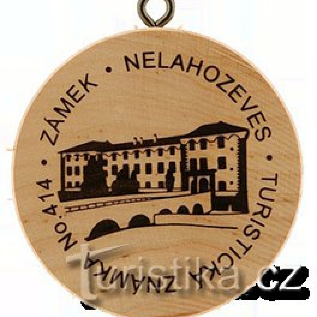 Turistická známka č. 414 - Nelahozeves