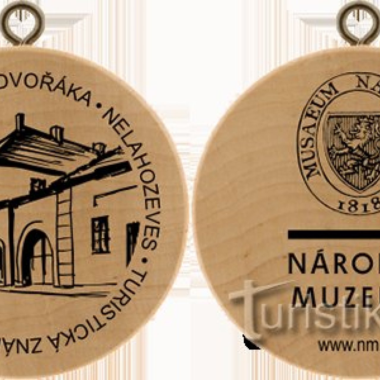 Turistická známka č. 1522 - Památník Antonína Dvořáka - Nelahozeves, Nelahozeves čp. 12