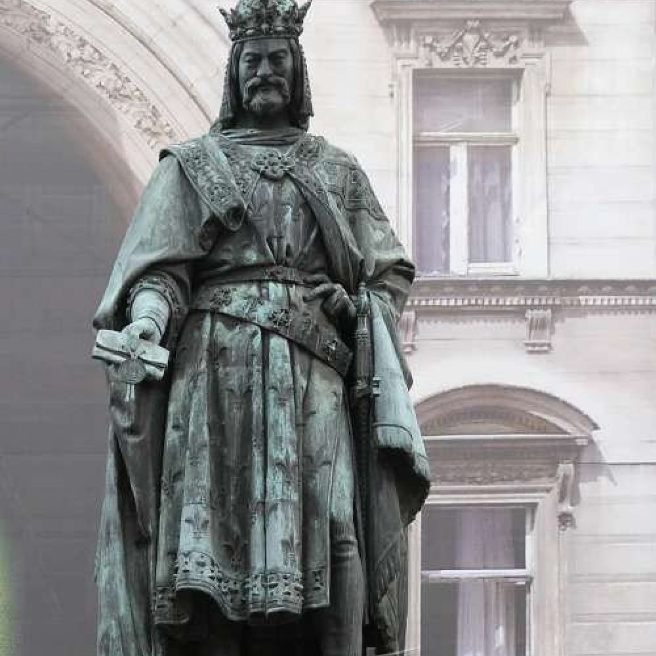 Praha, Staré Město - pomník Karla IV.