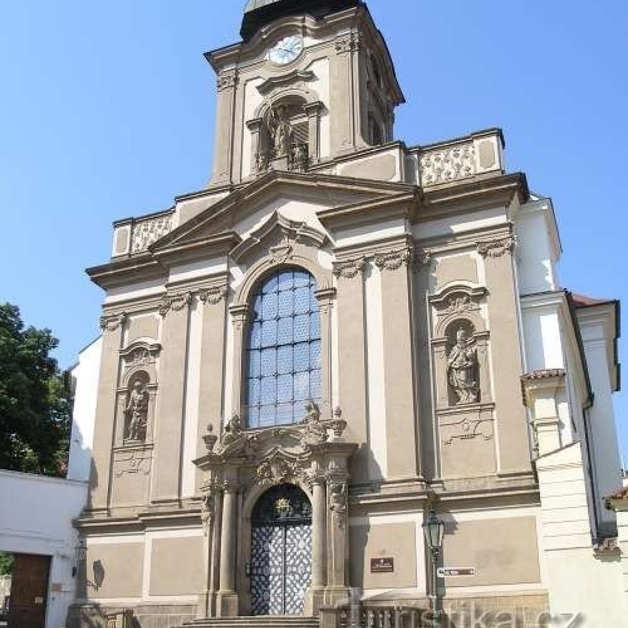 Praha, Hradčany - kostel svatého Jana Nepomuckého