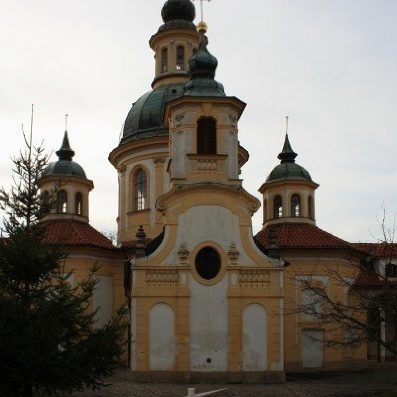 Praha, Bílá Hora - kostel Panny Marie Vítězné