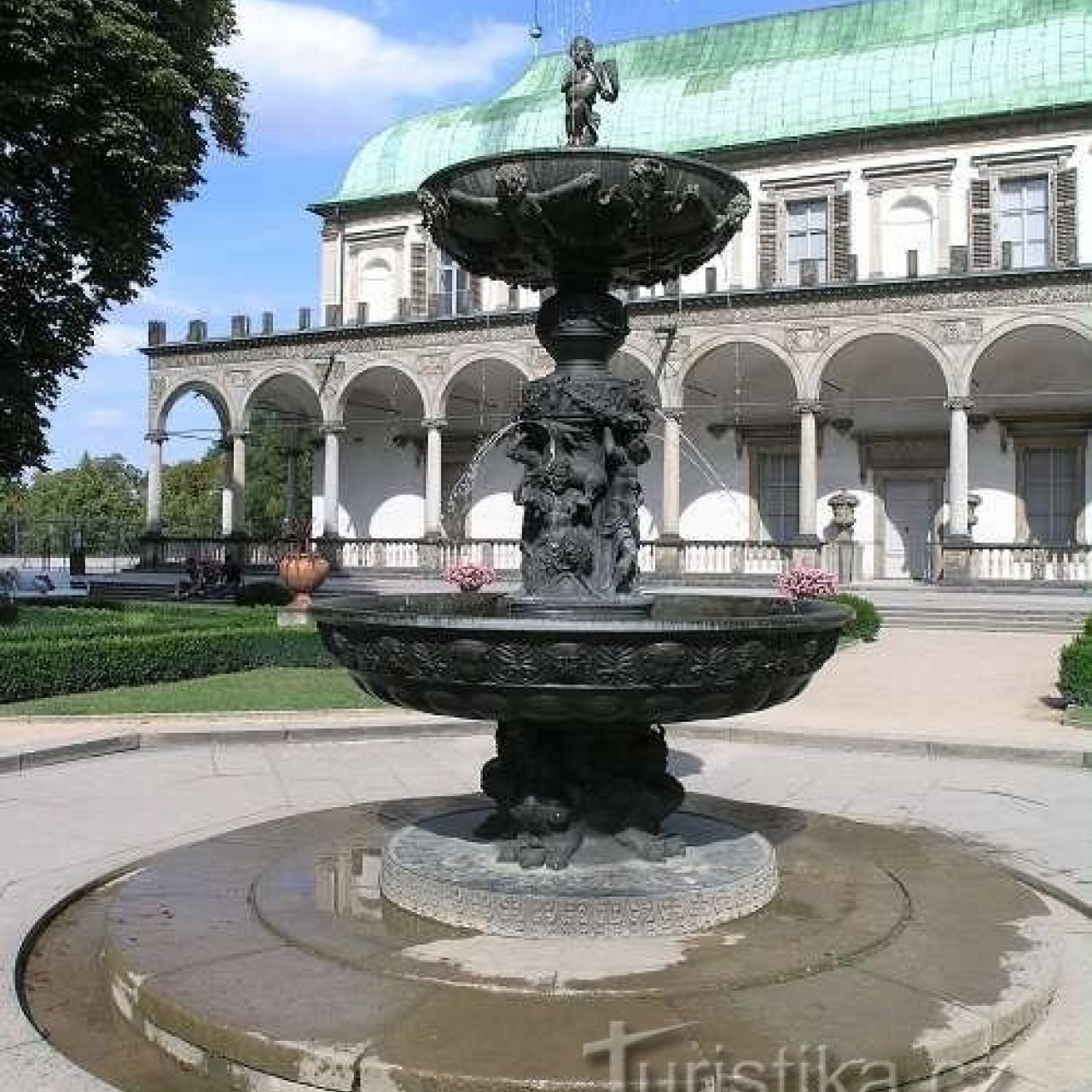 Praha, Hradčany - Zpívající fontána