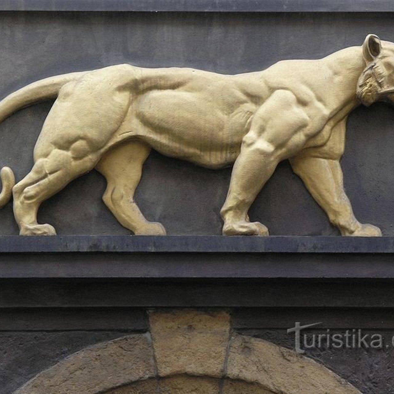 Praha, Staré Město - dům U Zlatého tygra