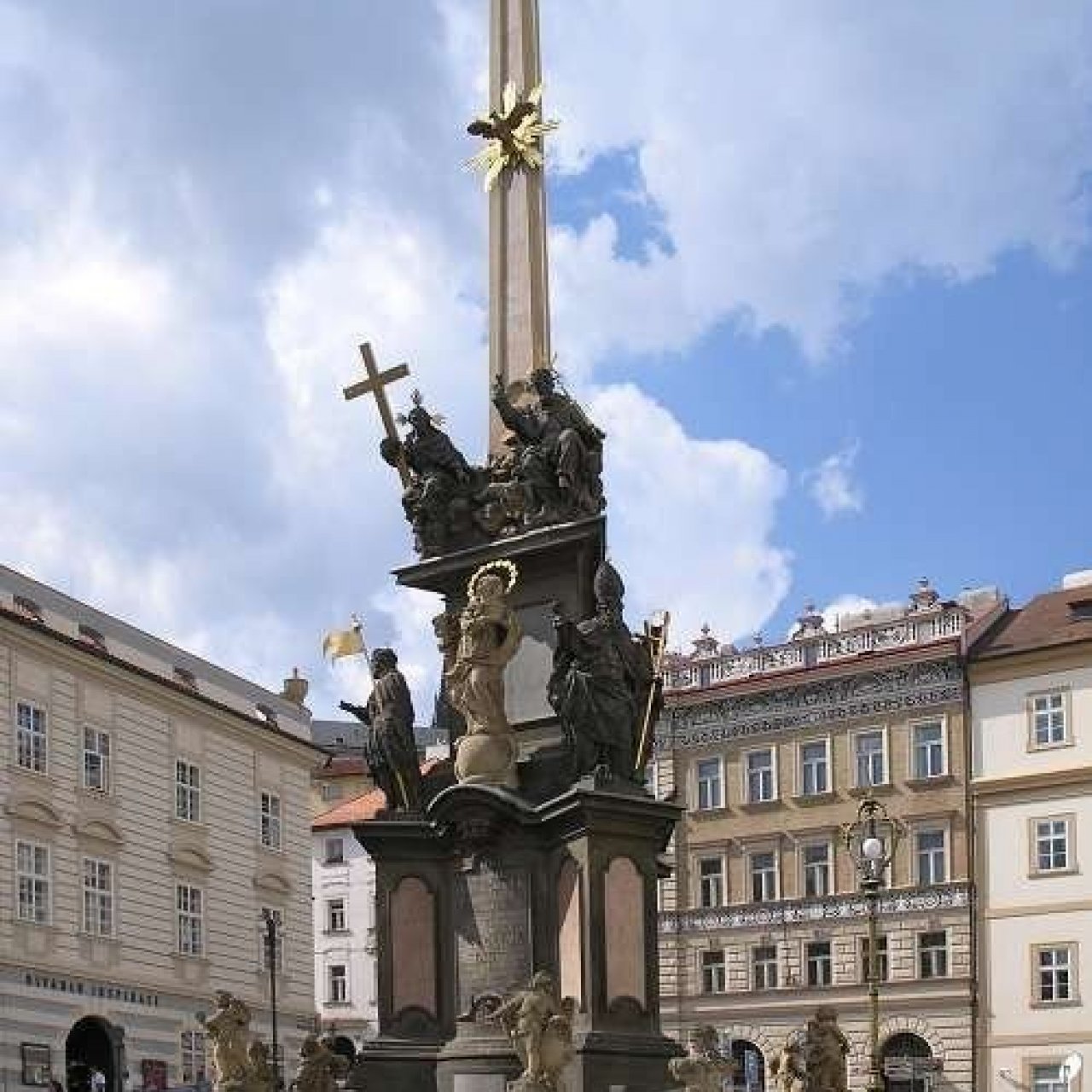 Praha, Malá Strana - morový sloup Nejsvětější Trojice