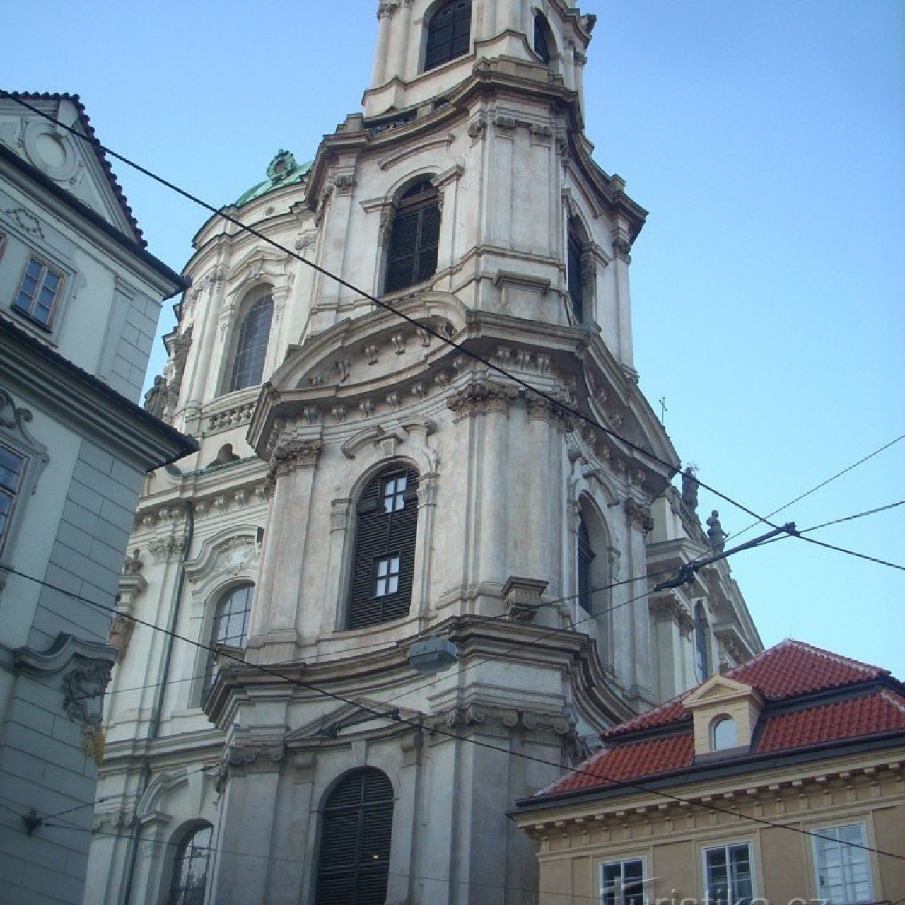 Věž chrámu sv.Mikuláše