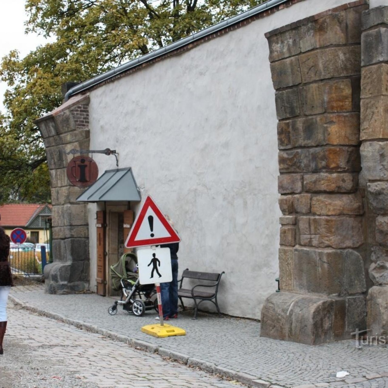 Praha - Bývalá brána Špička na Vyšehradě