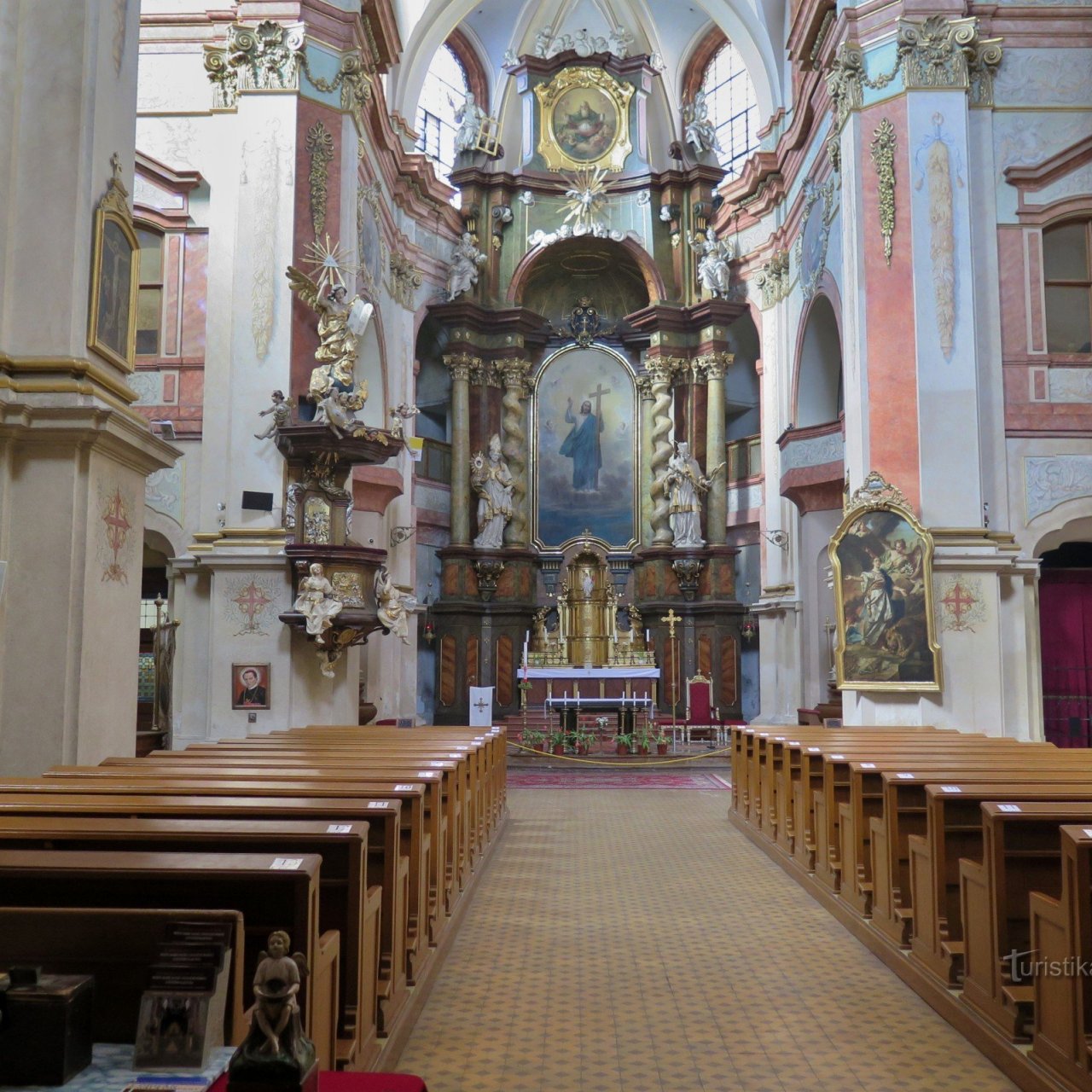 Praha – kostel Panny Marie U Kajetánů (Malá Strana)
