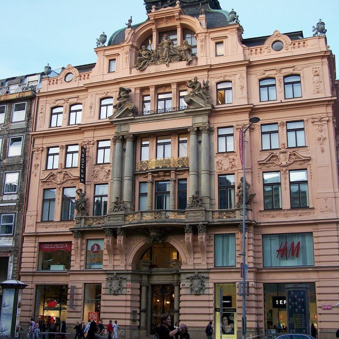 Václavské náměstí 19 - Novobarokní palác