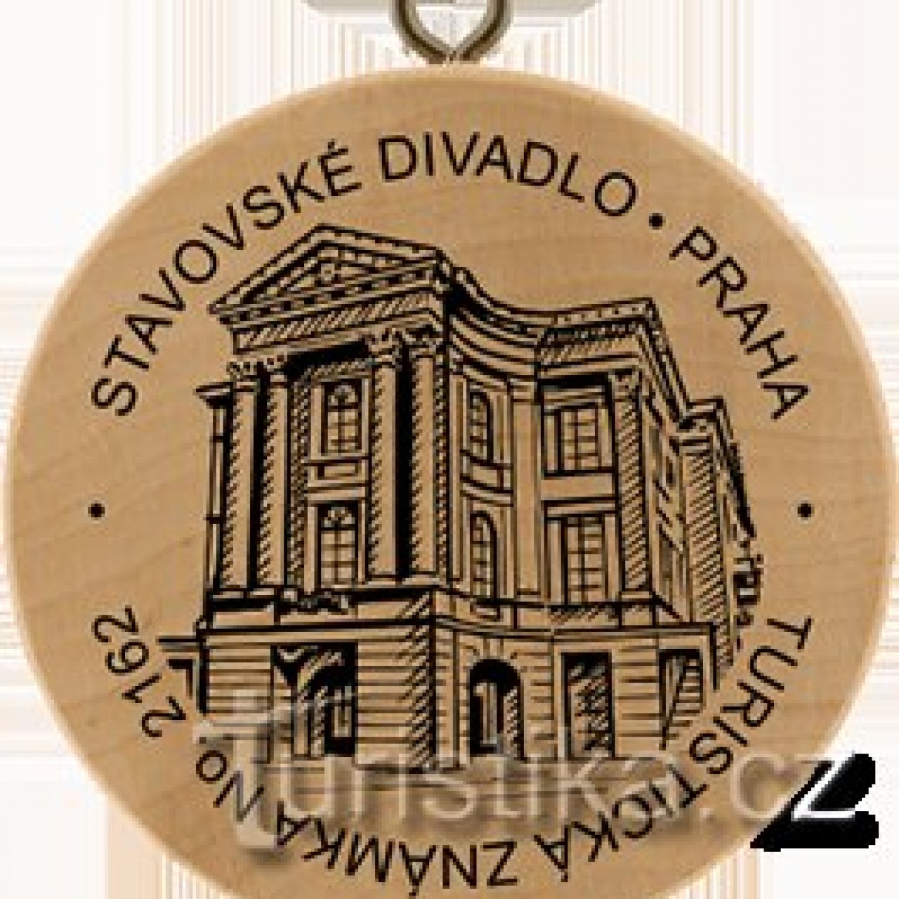 Turistická známka č. 2162 - Stavovské divadlo, Praha