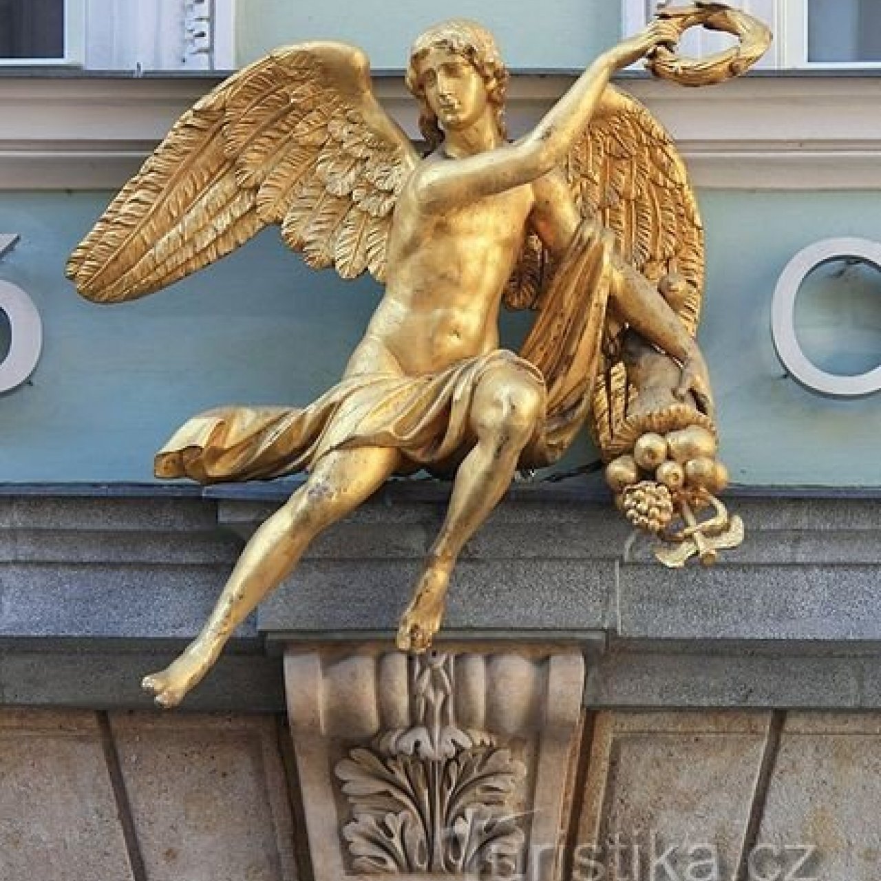 Praha, Staré Město - dům U Zlatého anděla (Celetná 29)