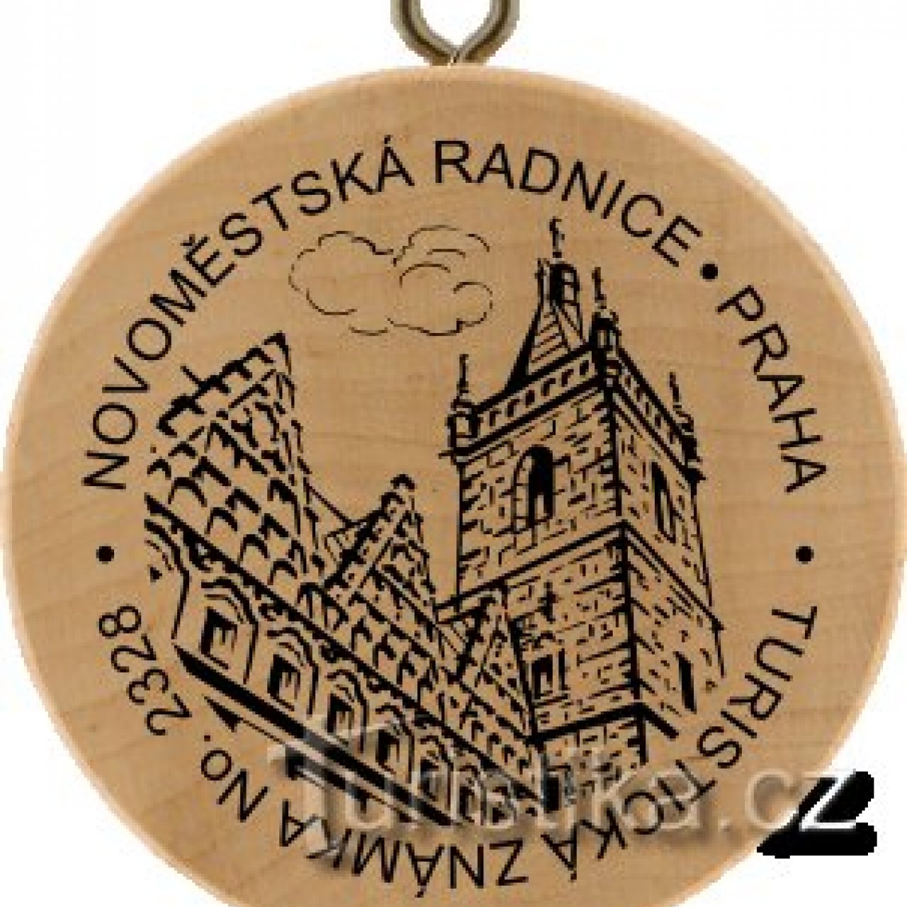 Turistická známka č. 2328 - Novoměstská radnice, Praha