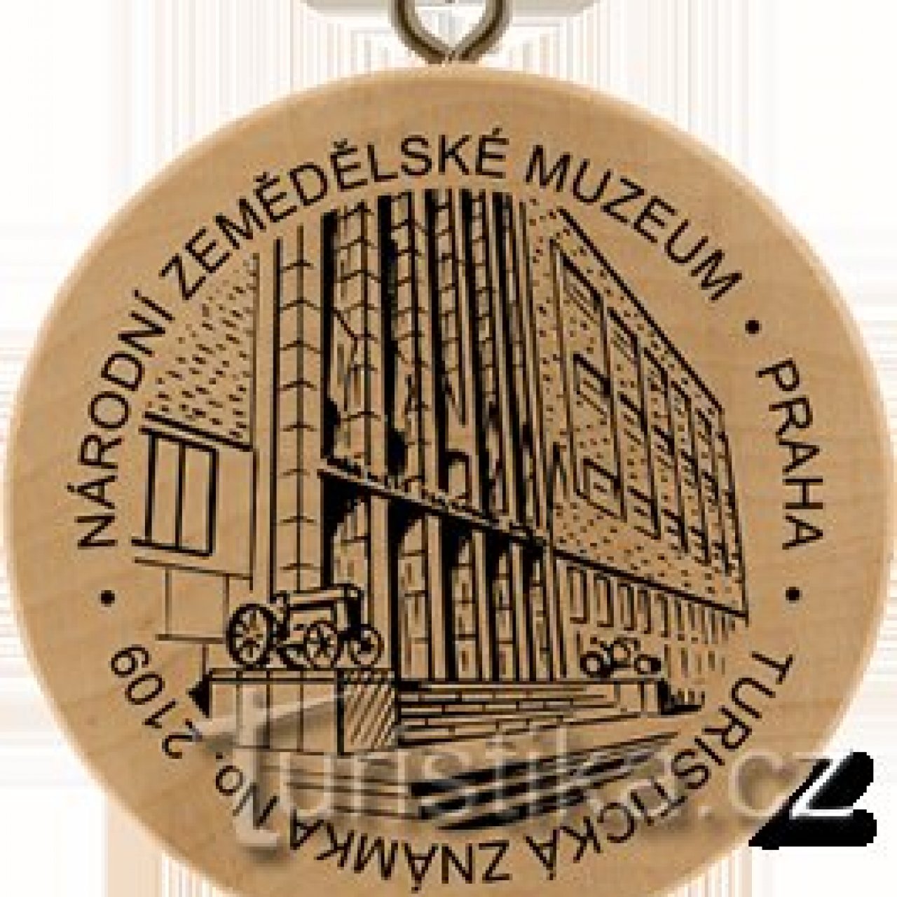 Turistická známka č. 2109 - Národní zemědělské muzeum v Praze