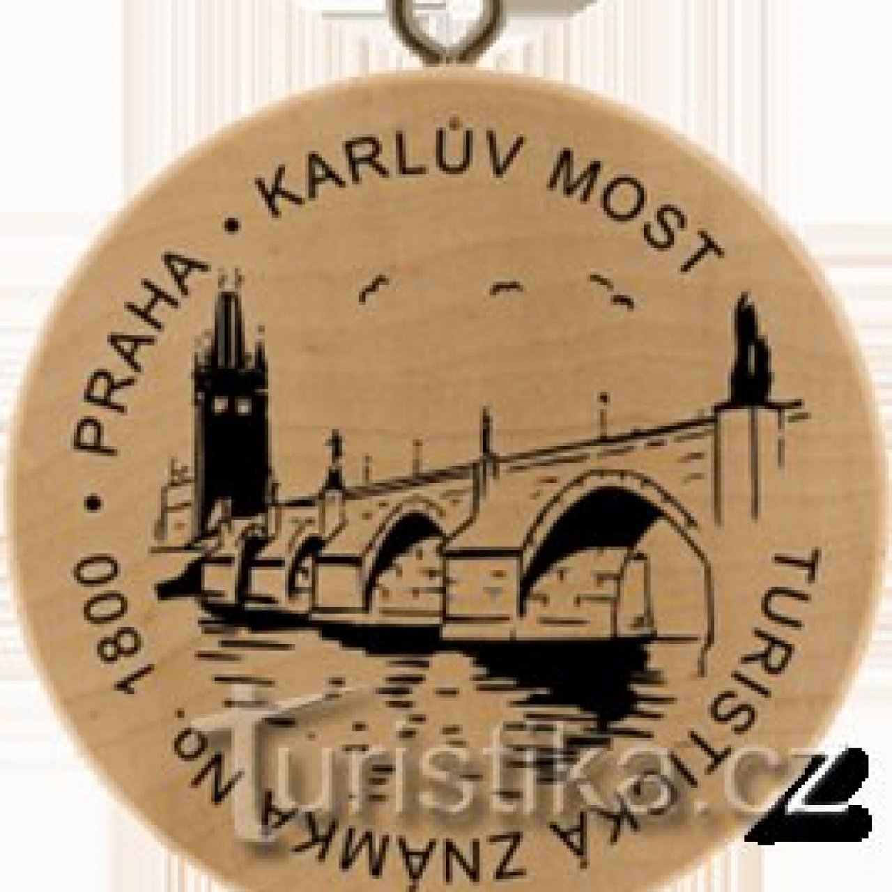 Turistická známka č. 1800 - Karlův most