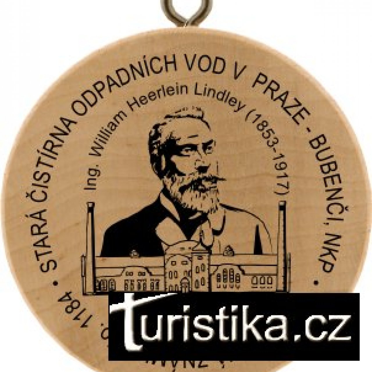 Turistická známka č. 1184 - Ekotechnické museum Praha - Bubeneč