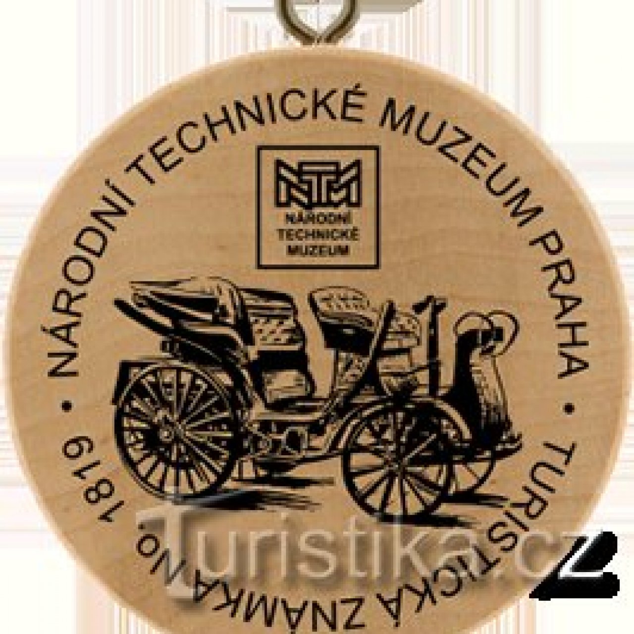 Turistická známka č. 1819 - Národní technické muzeum Praha