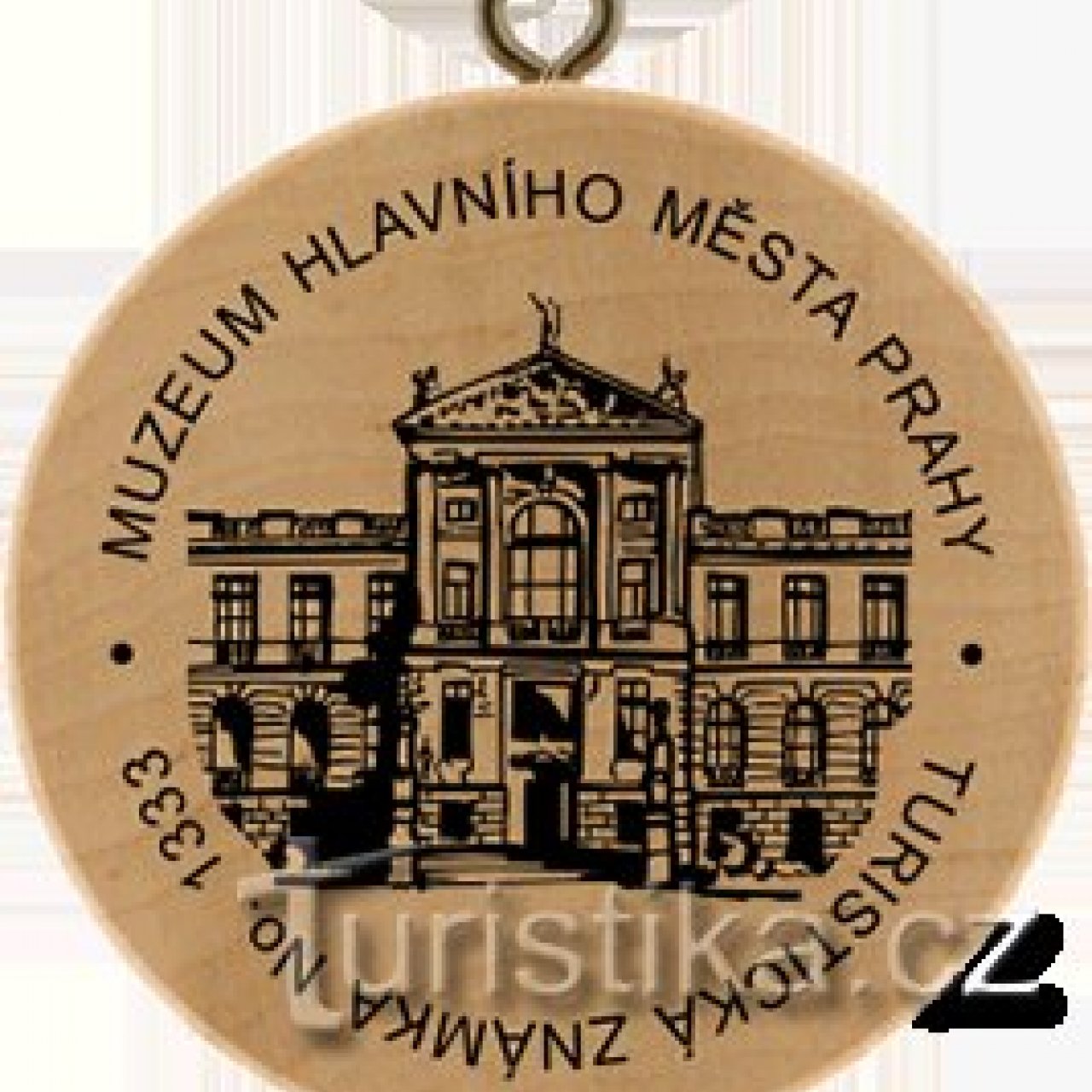 Turistická známka č. 1333 - Muzeum Hlavního Města Prahy