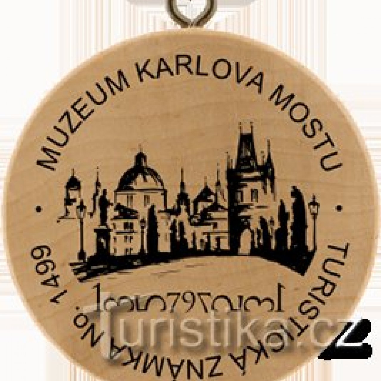 Turistická známka č. 1499 - Muzeum Karlova mostu