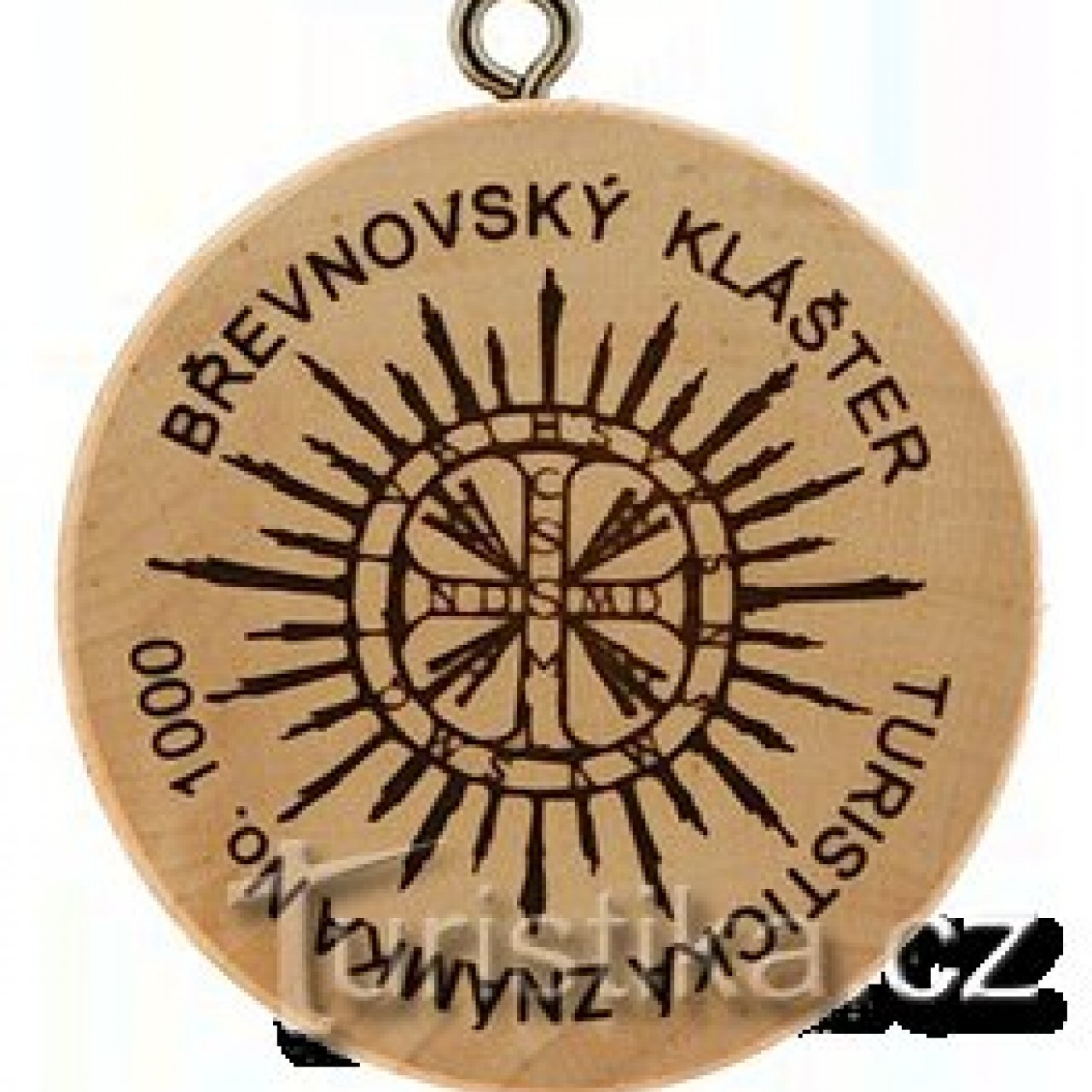 Turistická známka č. 1000 - Břevnovský klášter