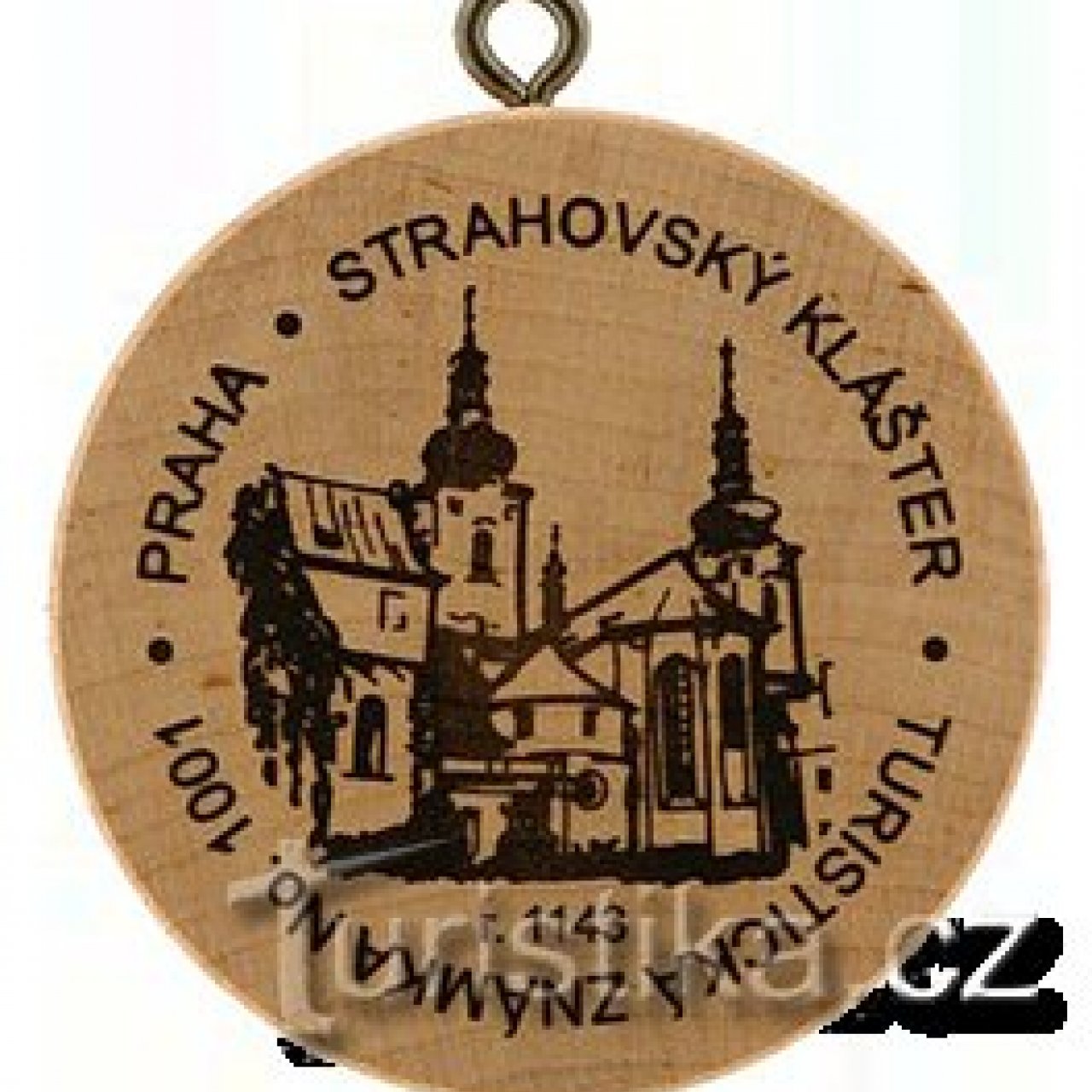 Turistická známka č. 1001 - Strahovský klášter - Praha