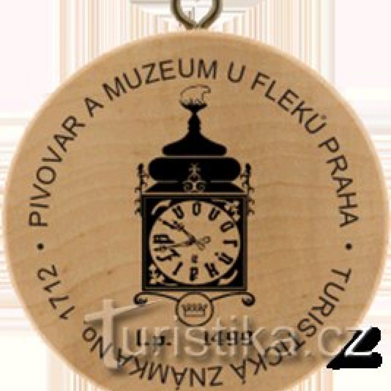 Turistická známka č. 1712 - Pivovar a muzeum U Fleků Praha