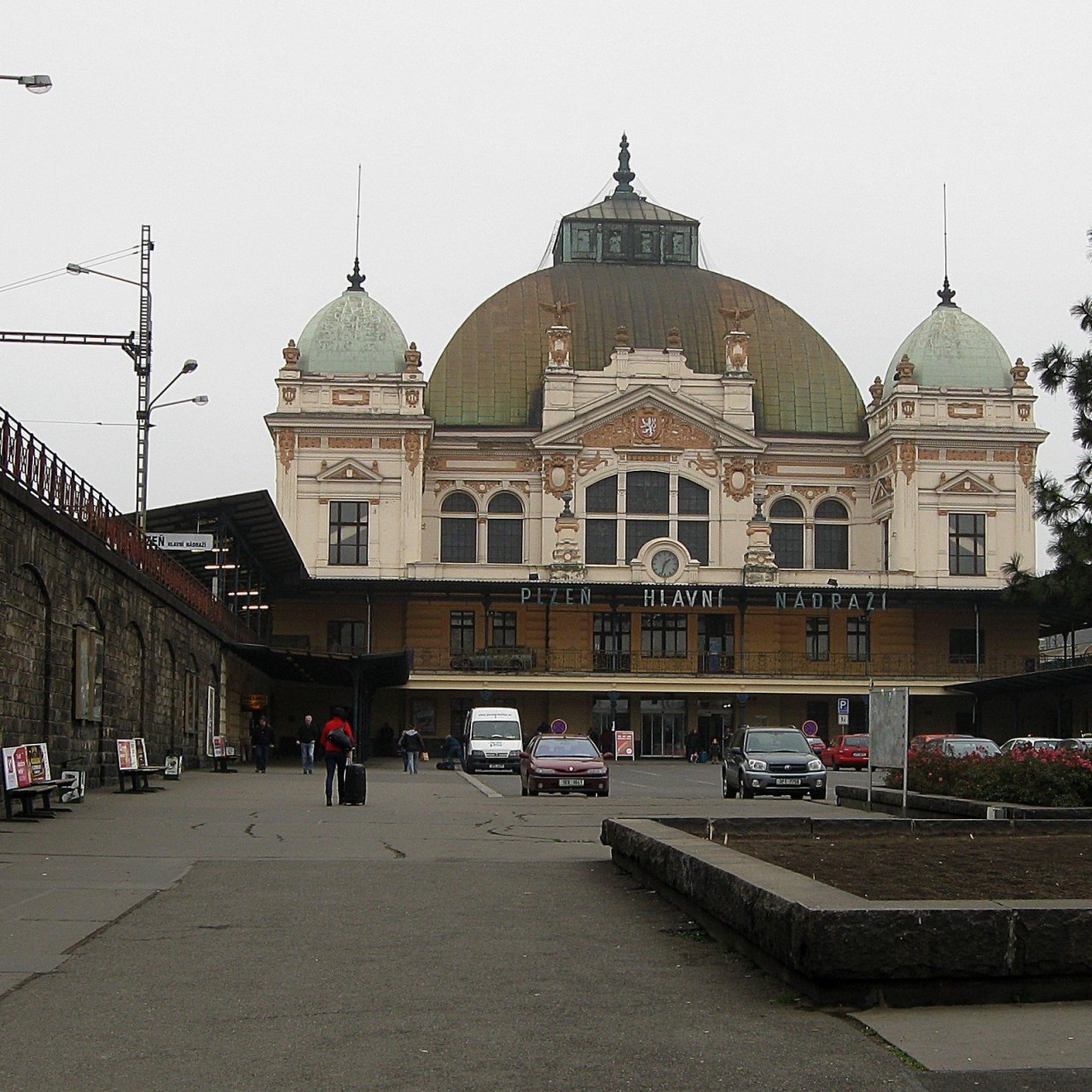Plzeň hlavní nádraží - železniční stanice