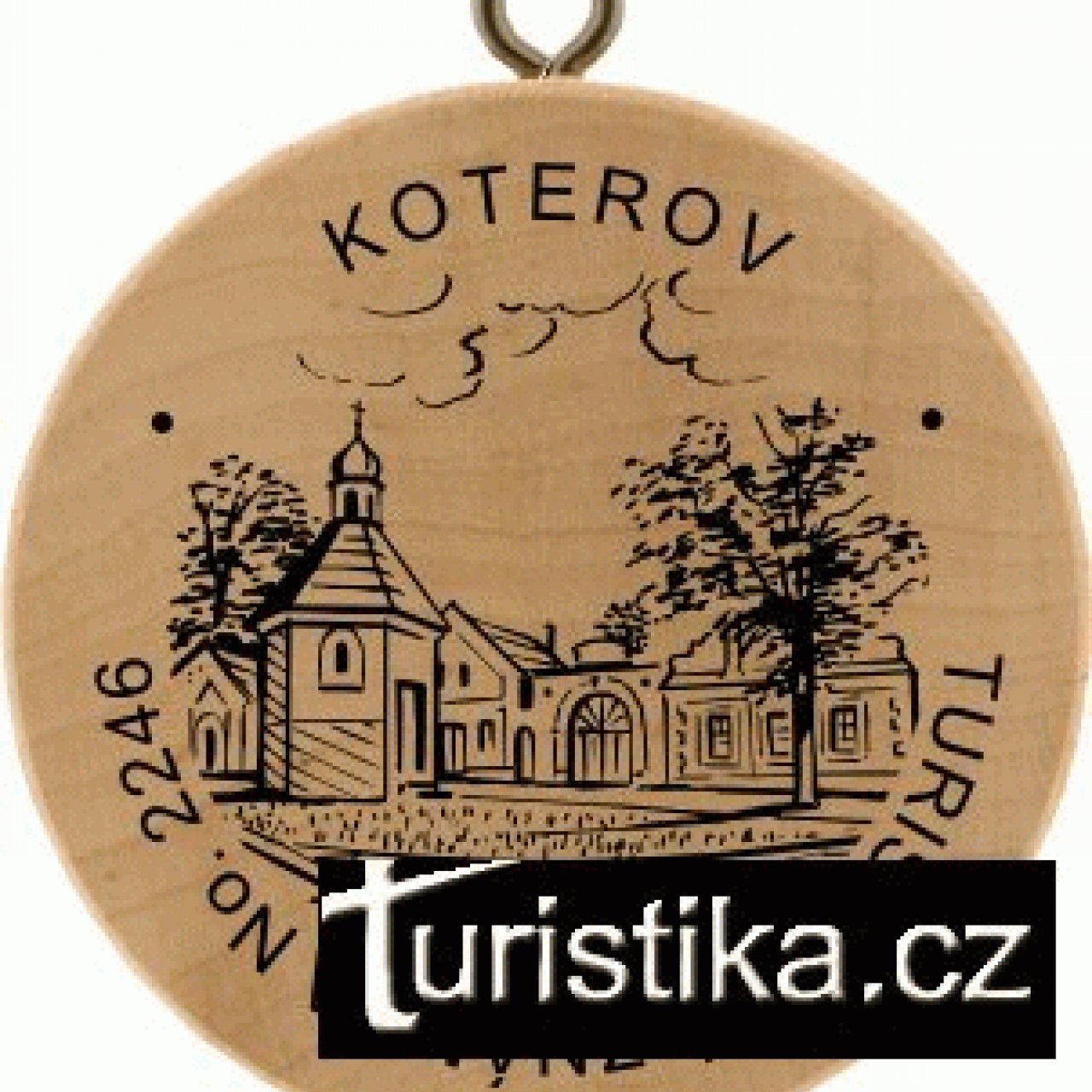 Turistická známka č. 2246 - Koterov