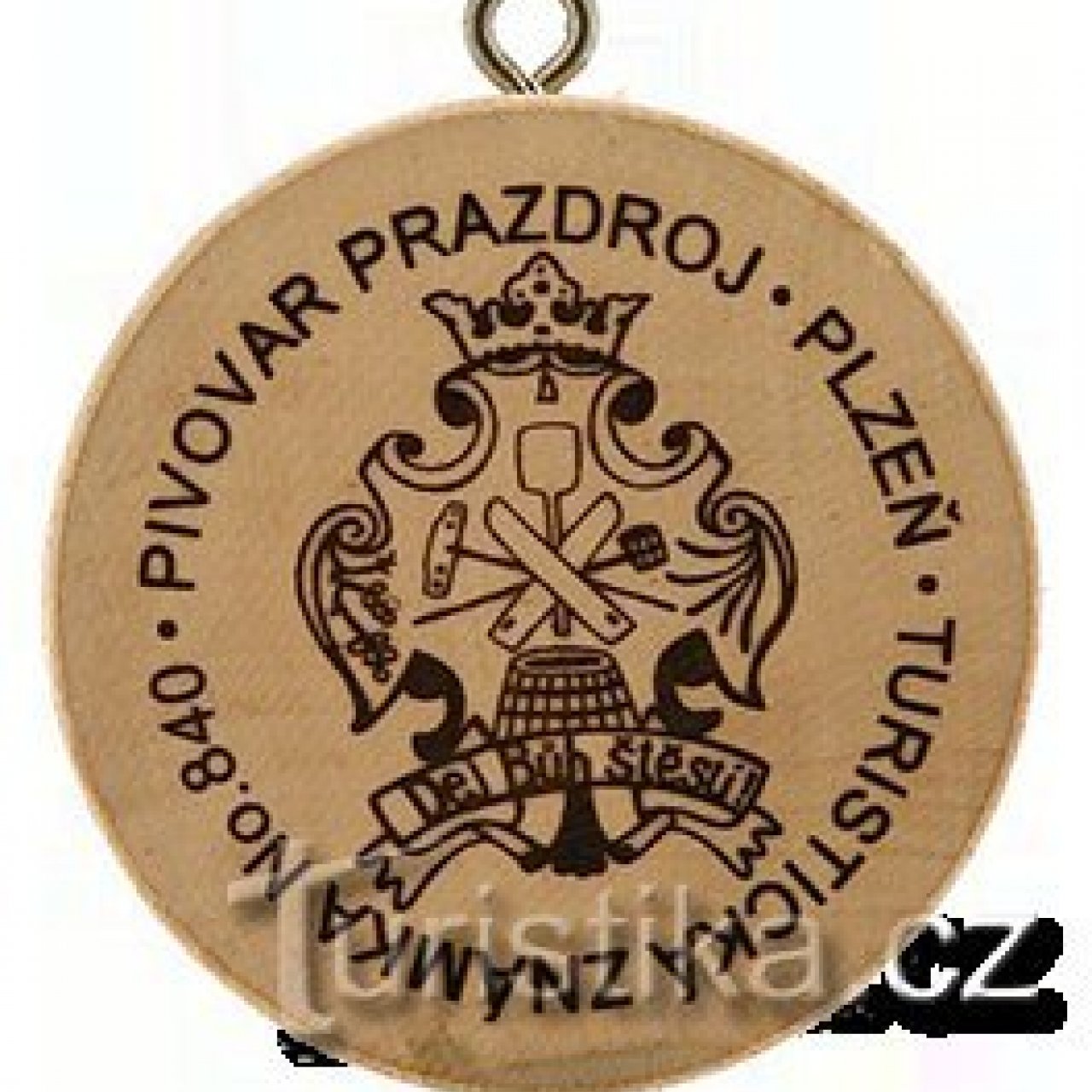 Turistická známka č. 840 - Pivovar Prazdroj Plzeň