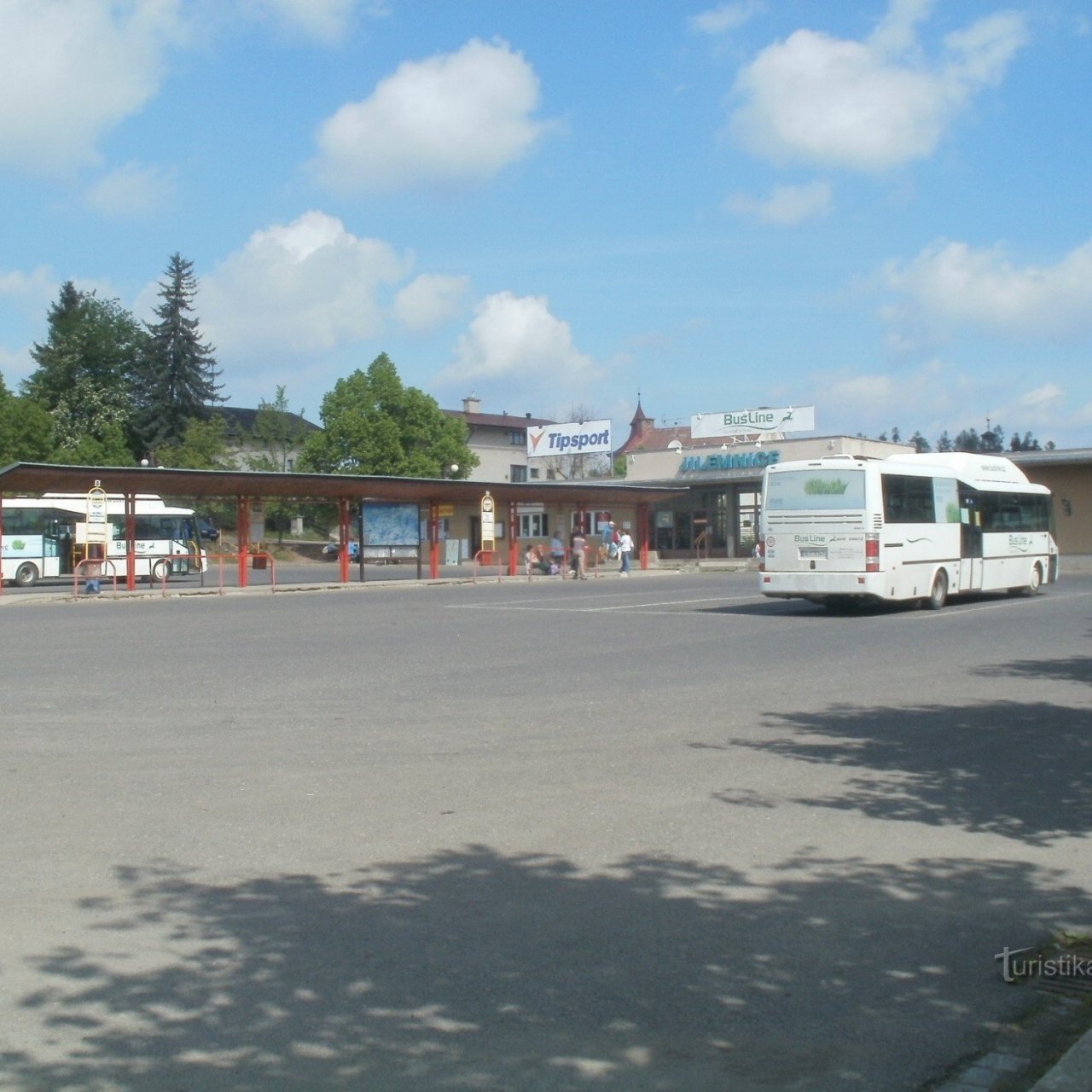 Jilemnice - autobusové nádraží