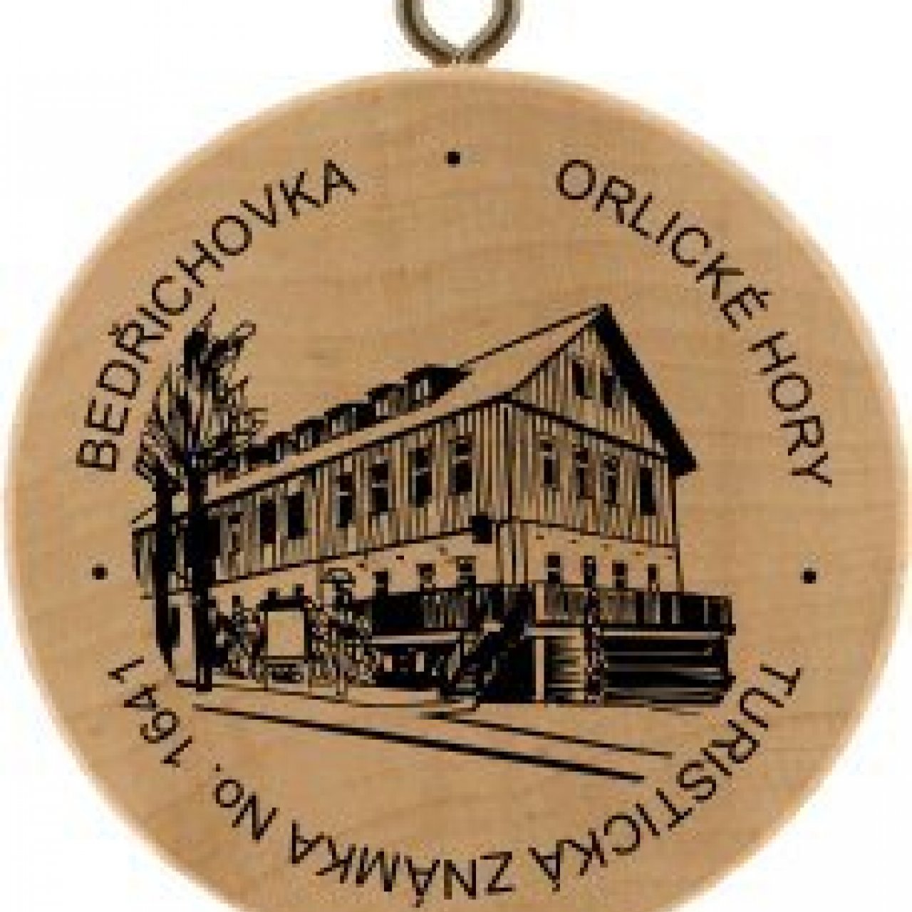Turistická známka č. 1641 - Bedřichovka - Orlické hory