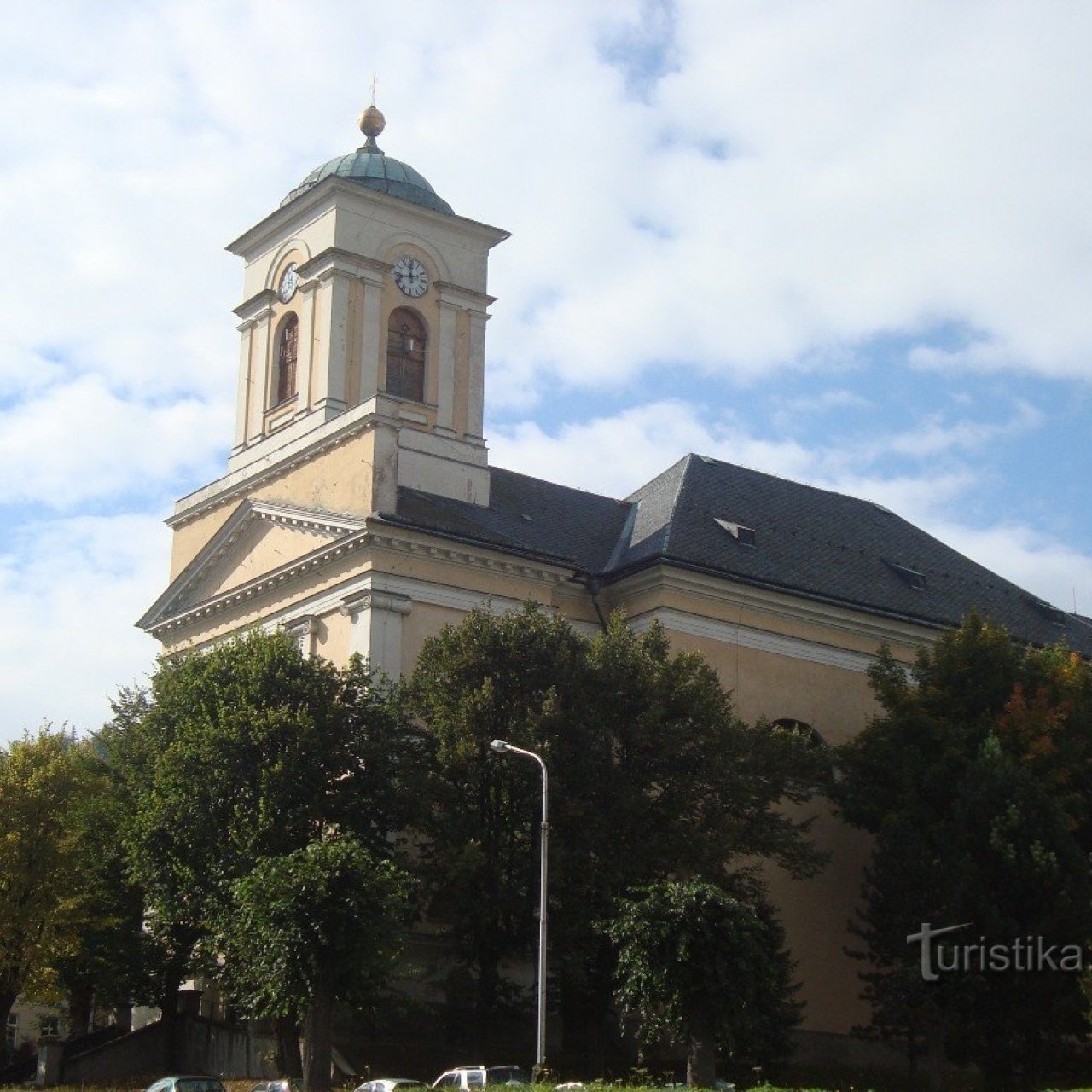 Vrbno pod Pradědem-kostel sv.  Michala