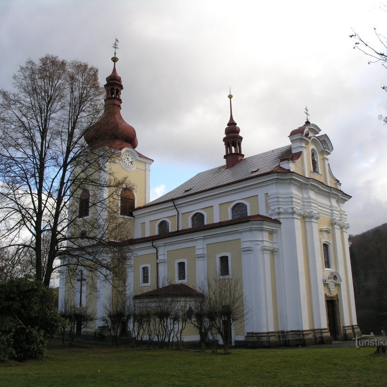 Sloup v Čechách - kostel svaté Kateřiny