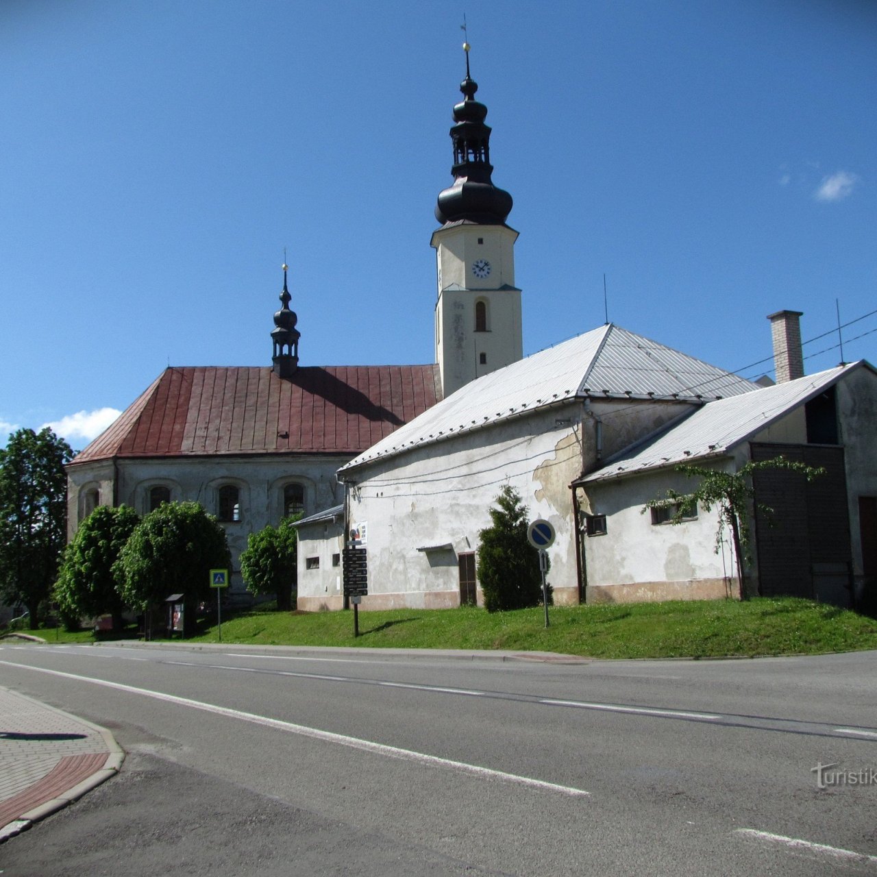 Andělská Hora - kostel Narození Panny Marie