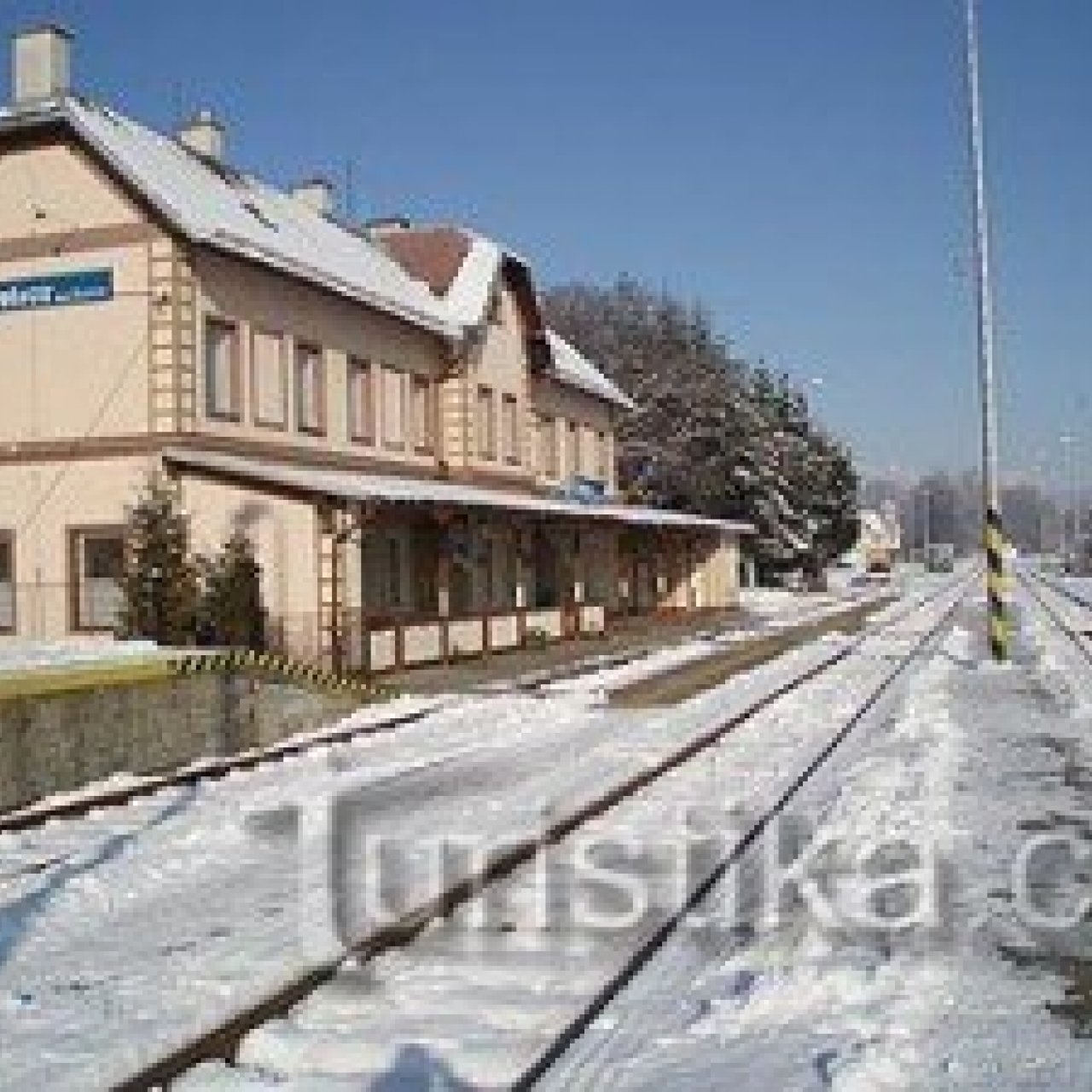 Petrov nad Desnou zastávka - železniční stanice