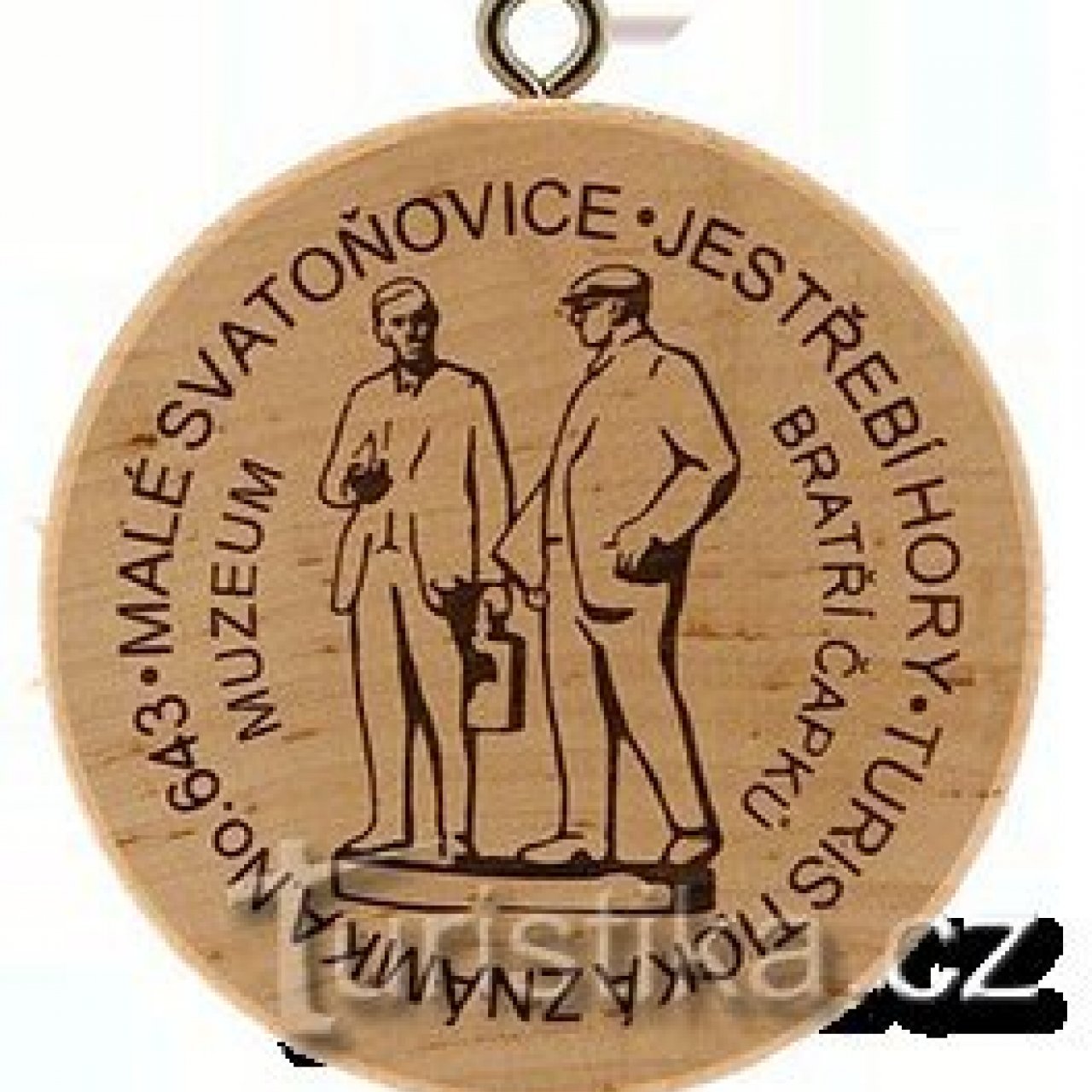 Turistická známka č. 643 - Malé Svatoňovice