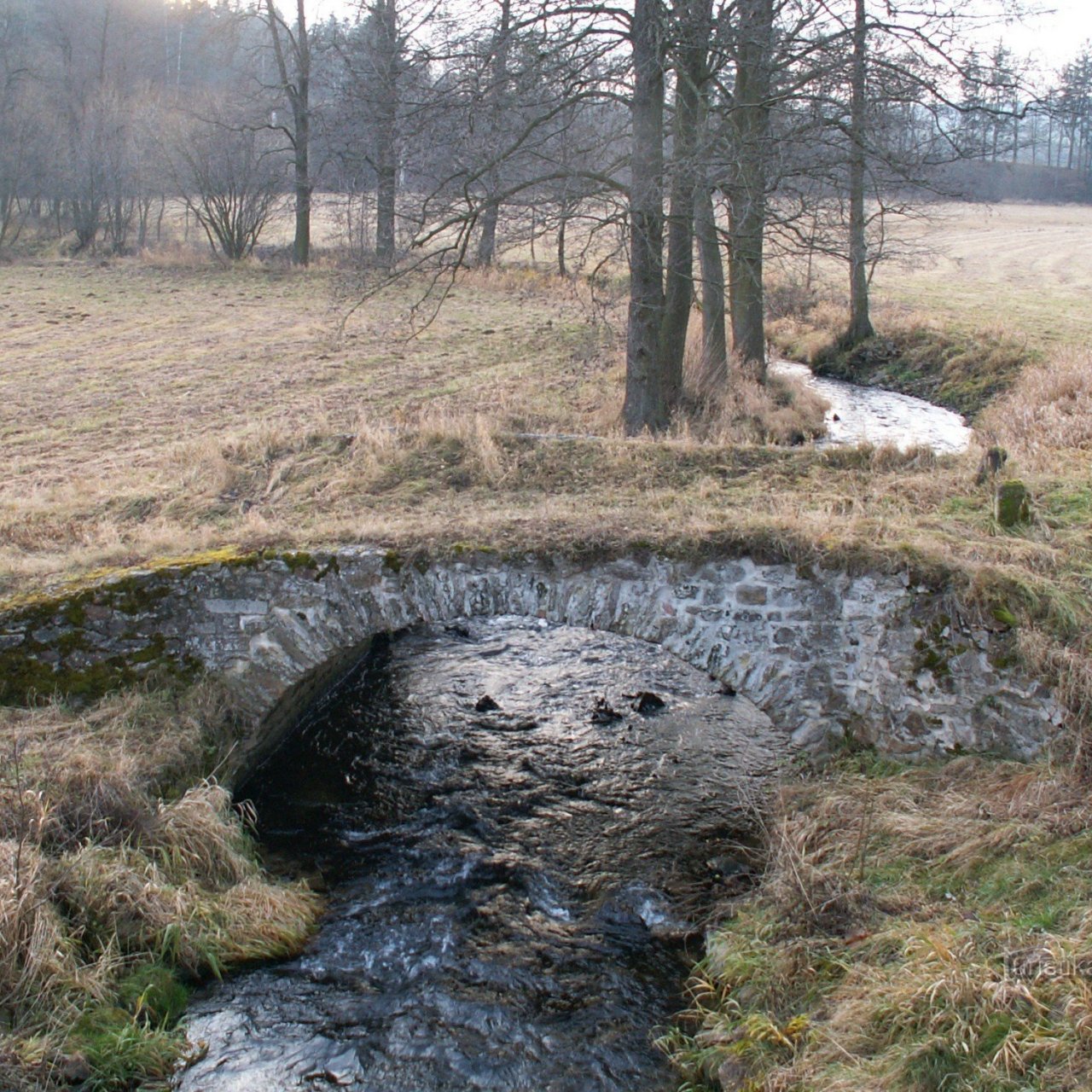 Historický most – Borovský potok