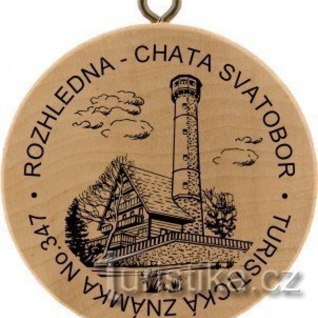 Turistická známka č. 347 - Chata Svatobor